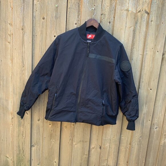 Nike Bomber Jacket XL Black - Picture 4 of 7